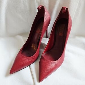 VTG VALENTINO GARVANI I IT 38.5 (8) Stiletto Heels I true red